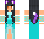 aphmau in blue dress
