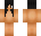 black hair medium skin base