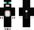 black minecraft cat