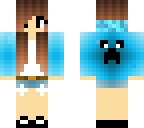 blue creeper girl