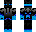 blue enderman with jacket