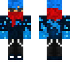 blue fire magic user