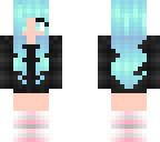 blue girl