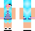 blue girl