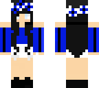 blue girl