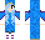 blue girl wizard