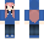 blue hoodie chibi