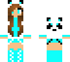 blue panda