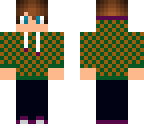checkerboard coat boy