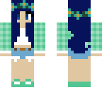 cute aqua girl