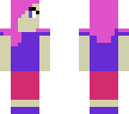 cute pink and purple girl