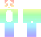 cute rainbow pastel panda