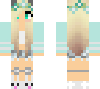 cute teal girl