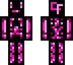 digital pink frog
