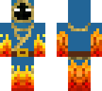 god skin lichtblauw