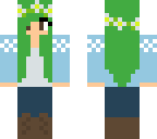 green girl