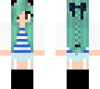 kitty girl with braid