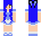 maid outfit blue