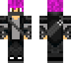 pink hair assassin