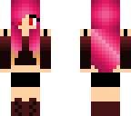pink haired girl