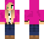 pink hoodie