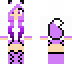 purple fox girl