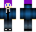 purple hair boy avery