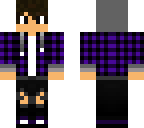 purple plaid