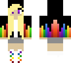 rainbow girl