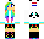rainbow panda