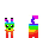 rainbow pikcashu