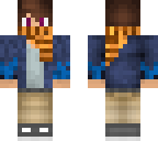 scarf man modificated 3d