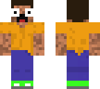 scered orange steve