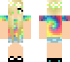 tie dye girl