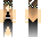 a girl wearing a dress