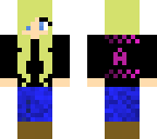 a normal girl skin