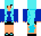 aphmau has blue hair