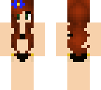 bikini girl with bow
