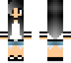black haired girl