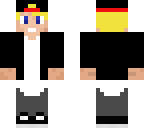 blond boy with cap