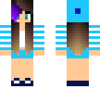 blue beany girl