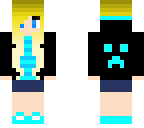 blue creeper girl