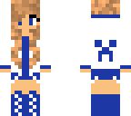 blue creeper girl