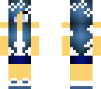 blue girl
