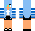 blue girl