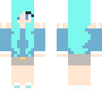 blue girl