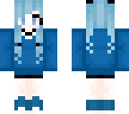 blue hair