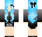blue hair