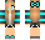 blue kitty girl