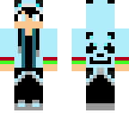 blue panda boy